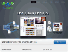 Tablet Screenshot of liveworship.com